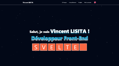 Aperçu du projet Portfolio